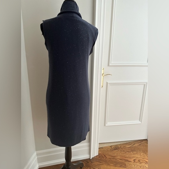 Fabiana Filippi Black Label Cashmere Dress with Cardigan Size Small - Picture 3 of 7